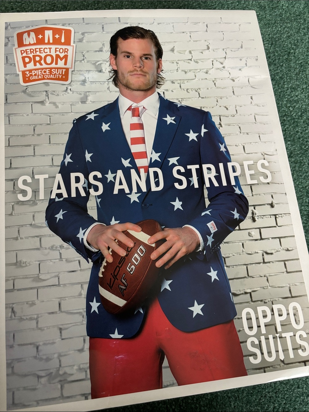 OppoSuits Blue Stars & Red Stripes Blazer